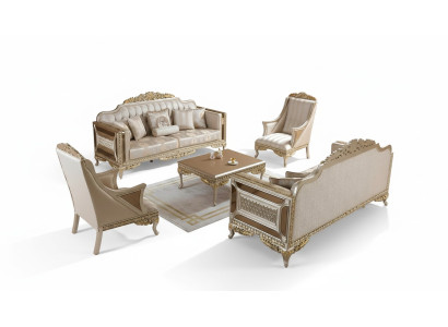 Sofa set 3311, three-seater living room set, modern set, new luxury furniture.