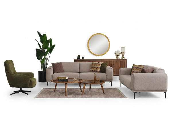 Living room sofa set designer set 3+2+1 seater luxury upholstered furniture