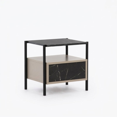 Bedroom designer nightstand designer wooden bedside table exquisite furniture