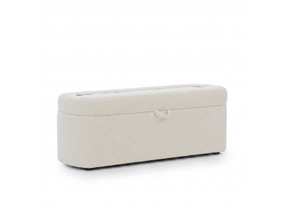 Bedroom furniture white bench designer upholstered storage chest