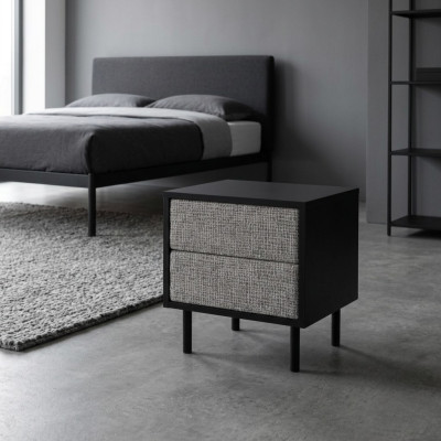 Bedroom nightstand designer night console luxurious wood furniture new