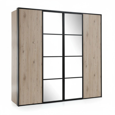 Large bedroom wardrobe modern cabinets luxurious wood furniture