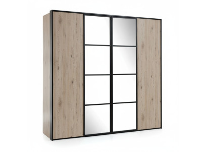 Large bedroom wardrobe modern cabinets luxurious wood furniture