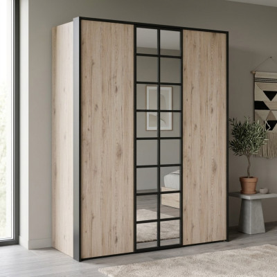 Brown wardrobe modern bedroom furniture designer cabinets new
