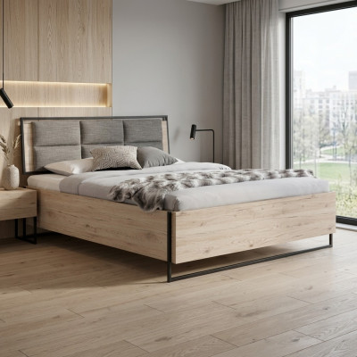 Modern bedroom bed stylish wooden bed luxurious double bed