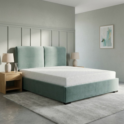 Bedroom beds designer double bed luxury upholstered beds fabric bed