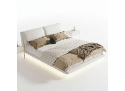 White bedroom bed designer textile beds luxury wood double beds