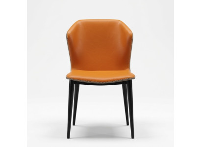 Black-Orange Dining Chair Designer Chairs Modern Armchairs New