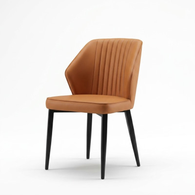 Light brown chair dining room chairs stylish wooden chairs armrest chairs.
