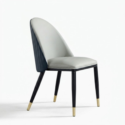 Light gray dining chair stylish wooden chairs modern armchairs new