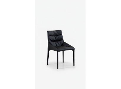 Black Upholstered Dining Chair Designer Textile Chairs Dining Room Furniture