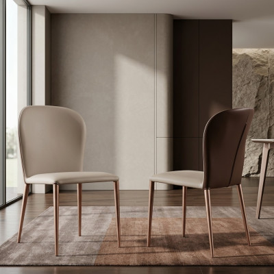 Dining room furniture designer beige chair modern wooden furniture new armchairs