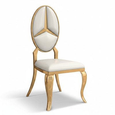 Dining room white leather chair designer armchair upholstered chairs new