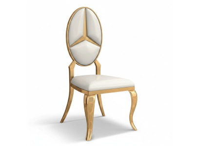 Dining room white leather chair designer armchair upholstered chairs new