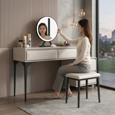 Bedroom wooden furniture luxurious dressing table designer vanity table