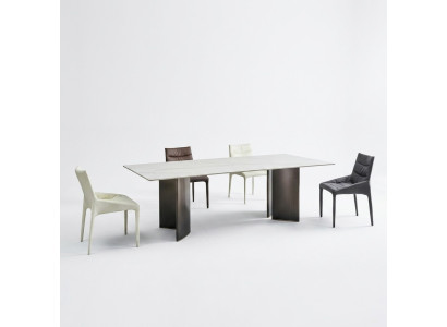 Dining Room Set Stylish Dining Table 6x Chairs Group Wood Frame 7-piece Set