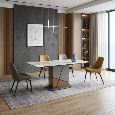 Table dining table rectangular dining tables dining room furniture luxury wooden table