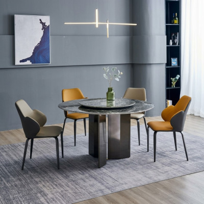 Gray round dining tables kitchen table luxurious wooden tables table