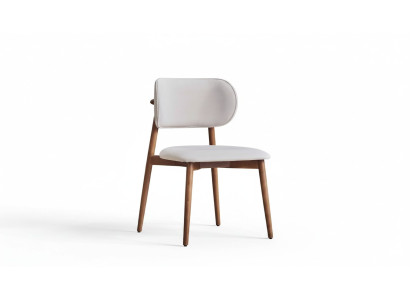White textile chair designer single seater stylish dining chairs chairs