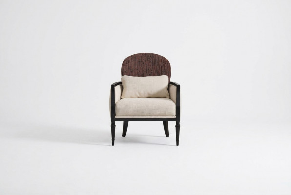 Living Room White Armchair Designer Single-Seater Luxury Relax 1-Seater New