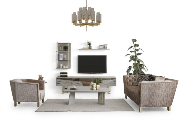 Gray living room wooden furniture designer TV cabinet wall cabinets living furniture