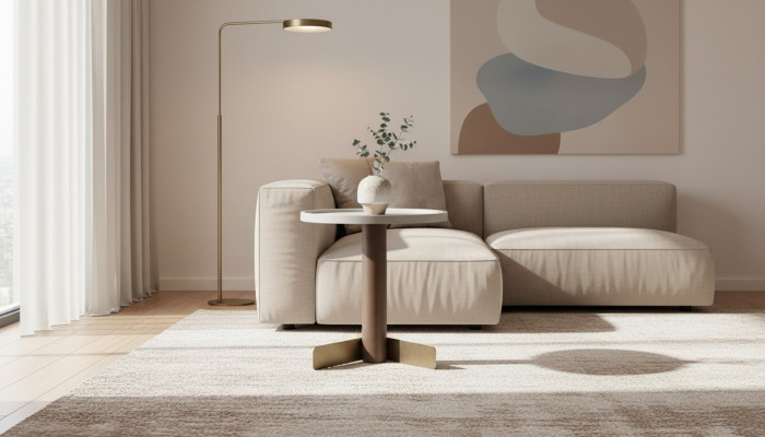 White side table living room tables modern wooden round table wooden leg