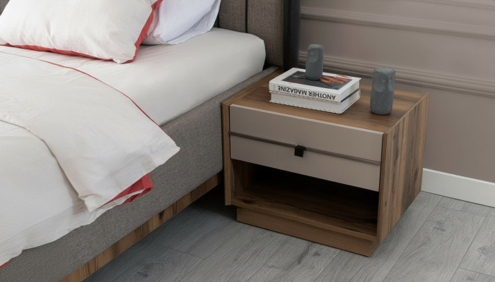 Brown bedroom nightstand stylish nightstands with drawers new