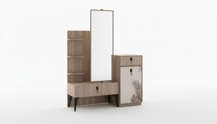 Bedroom luxury modern dresser with mirror modern furniture wood new