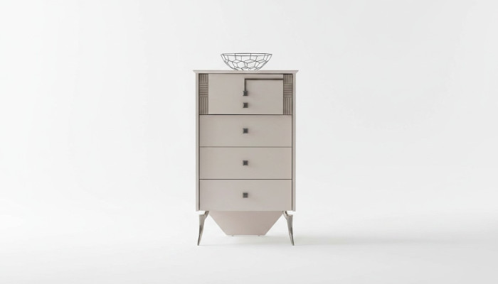 Living room white sideboard 4x drawers wooden sideboard wooden cabinet furniture