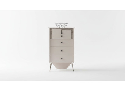 Living room white sideboard 4x drawers wooden sideboard wooden cabinet furniture