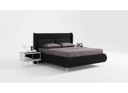 Designer beds luxury bed 2 bedside tables 3-piece bedroom new set