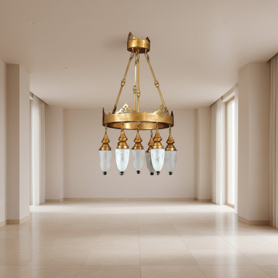 Hanging lamp chandelier lamp crystal lamp ceiling light lamps 60x125