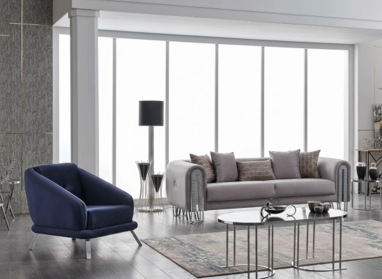 Design Furniture Living Room Set Sofa Suite 3+1 Furniture Set Couch Upholstery Suite