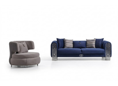 Luxury sofa set couch furniture 3+1 seater couches sofa upholstered furniture 2-piece set
