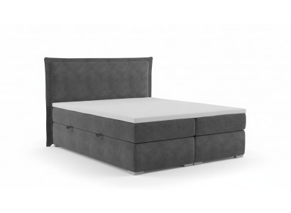 Bed Bedroom Double Bed Luxury Modern Furniture Designer Upholstered Box Spring Bed