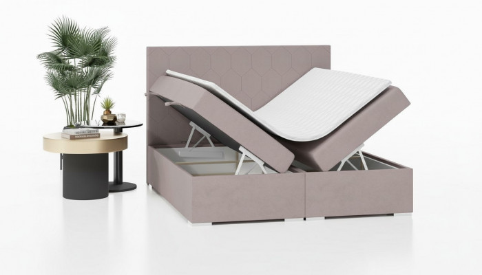 Bed Cushion Design Double Bed Bedroom Textile Furniture Luxury Box Spring Bed