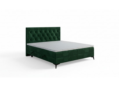 Luxury Upholstered Bed Box Spring Bed Double Bed Upholstered Fabric Design Bed Furniture