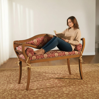 Classic bench designer upholstered bench living room upholstered bench new