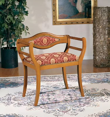 Chair, Upholstered Seat, Designer, Textile, Upholstered Chair, Seating Furniture, Telephone Bench