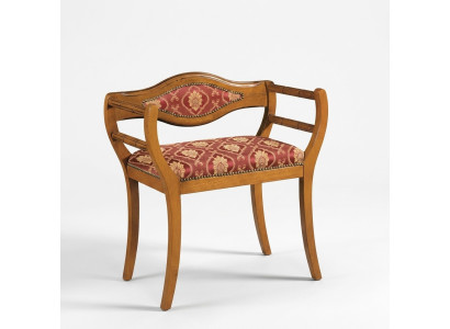 Chair, Upholstered Seat, Designer, Textile, Upholstered Chair, Seating Furniture, Telephone Bench