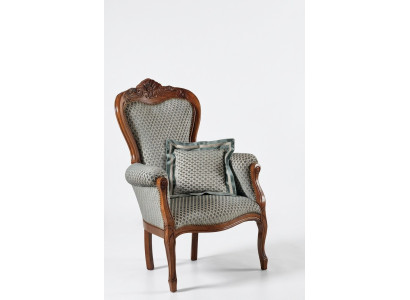 Classic living room armchair upholstered chair fabric furniture single seater office
