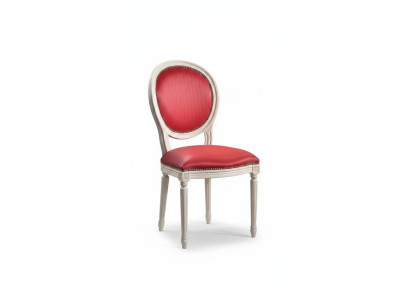 Dining chair pink upholstered chair classic textile seating armchair