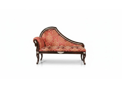 Living room chaise lounge upholstery fabric textile luxury seating furniture new