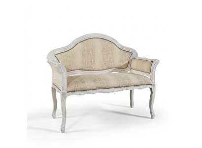 Beige Classic Upholstered Bench Designer Living Room Furniture New Luxury