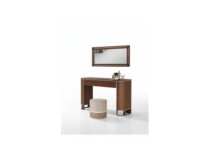 Designer Complete Dressing Table + Mirror Modern Furniture New 2-Piece Set
