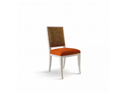 Dining room designer chair wood luxury style classic upholstered chair