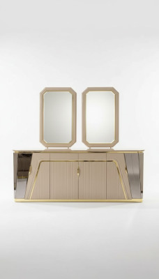 Luxury Sideboard Dining Room Sideboard Modern Design Dresser Mirror New Furniture