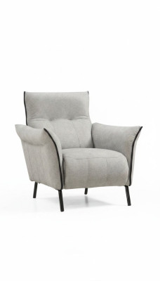 Armchair Design Upholstery Textile Furniture Luxury Living Room Modern Upholstered Armchair New