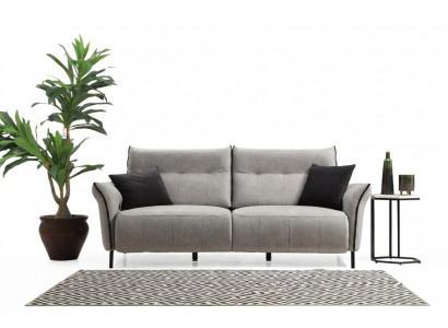 Luxury Three-Seater Sofa Couch Designer Modern Upholstery Textile New Furniture