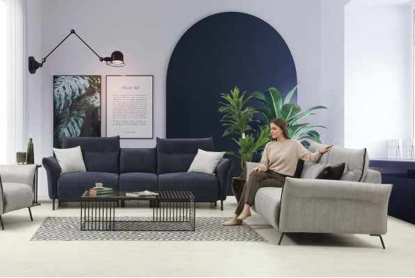 Sofa Set 2-piece Sofa Couch Upholstered Chair Modern Designer Luxury Furniture